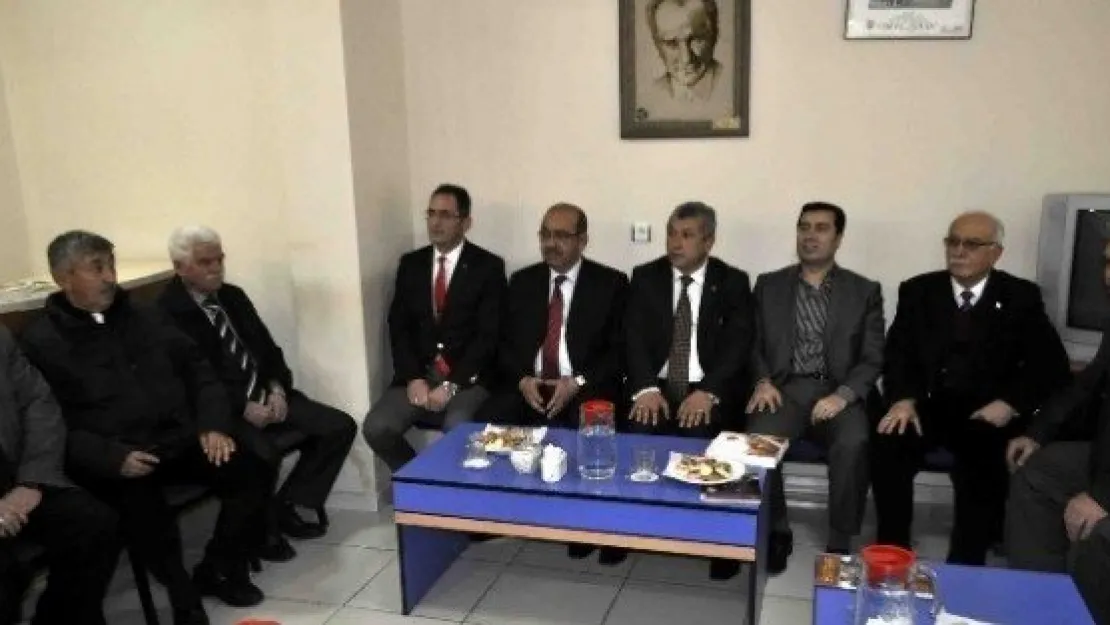 Mhp Başkan Adaylarından Stk'lara Ziyaret 