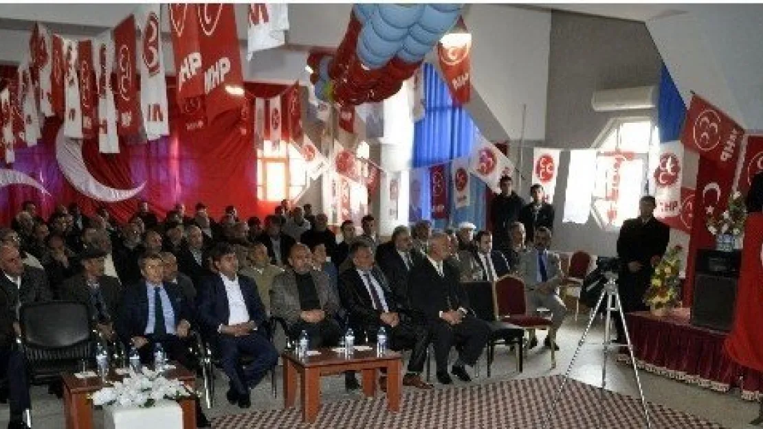 Mhp Sarıoğlan Akkışla İlçe Kongreleri Yapıldı