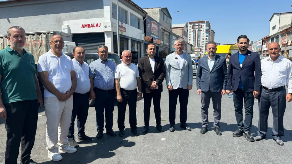 Milletvekili Çopuroğlu 'Çarşı ve Pazar Günü'nde esnafla buluştu