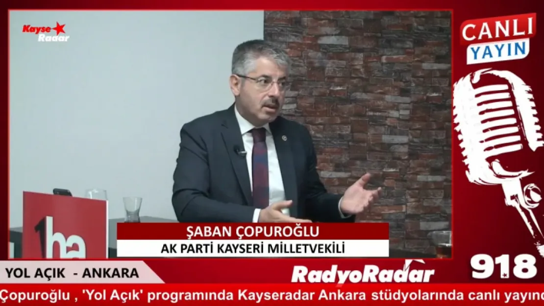 Milletvekili Şaban Çopuroğlu: 'Türkiye'deki en dijital parti, AK Parti'dir'