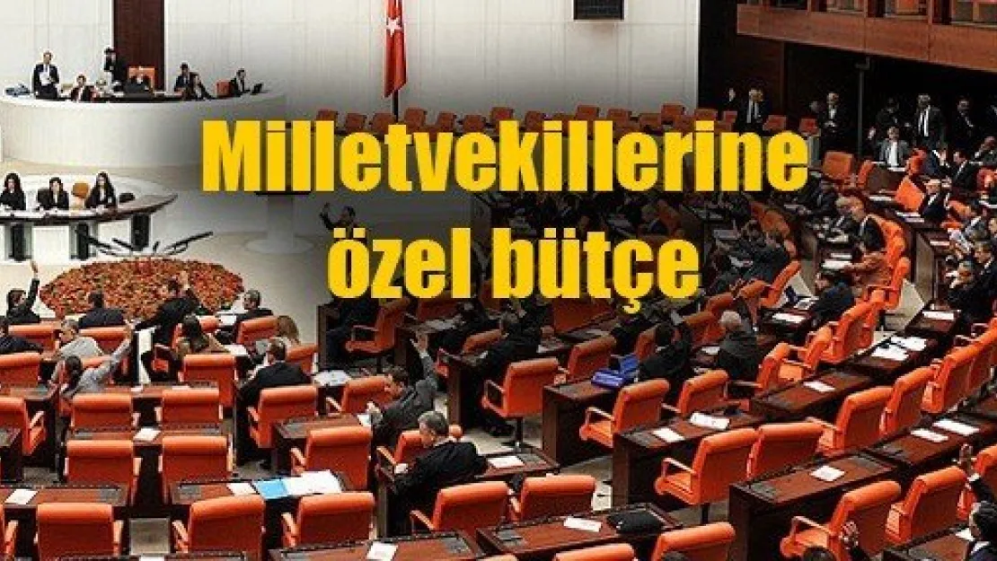 Milletvekillerine özel bütçe