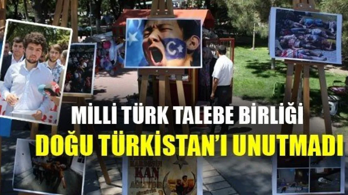 Milli Türk Talebe Birliği Doğu Türkistan'ı Unutmadı