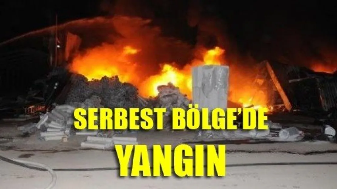 Mobilya Fabrikası Yandı