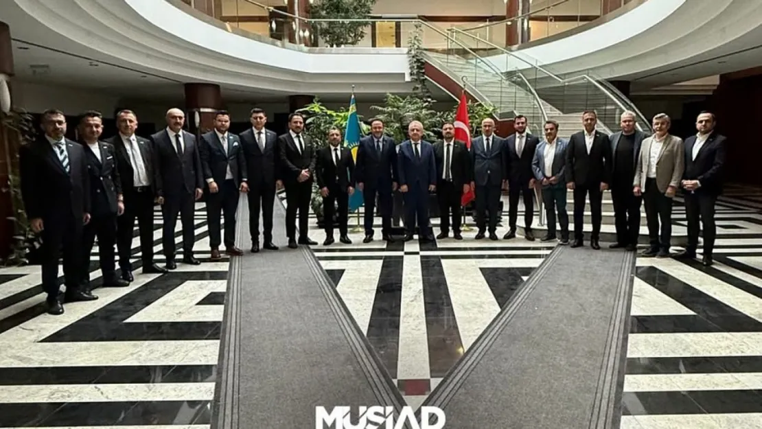MÜSİAD Kayseri Şubesi'nden Astana'ya Ticaret Ziyareti