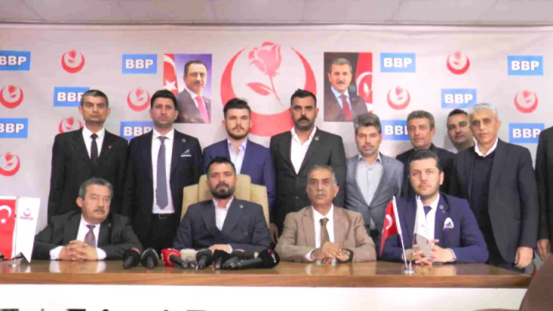 Mustafa Dilmen: 'BBP ve Alperenler olarak safımız Cumhur İttifakı'