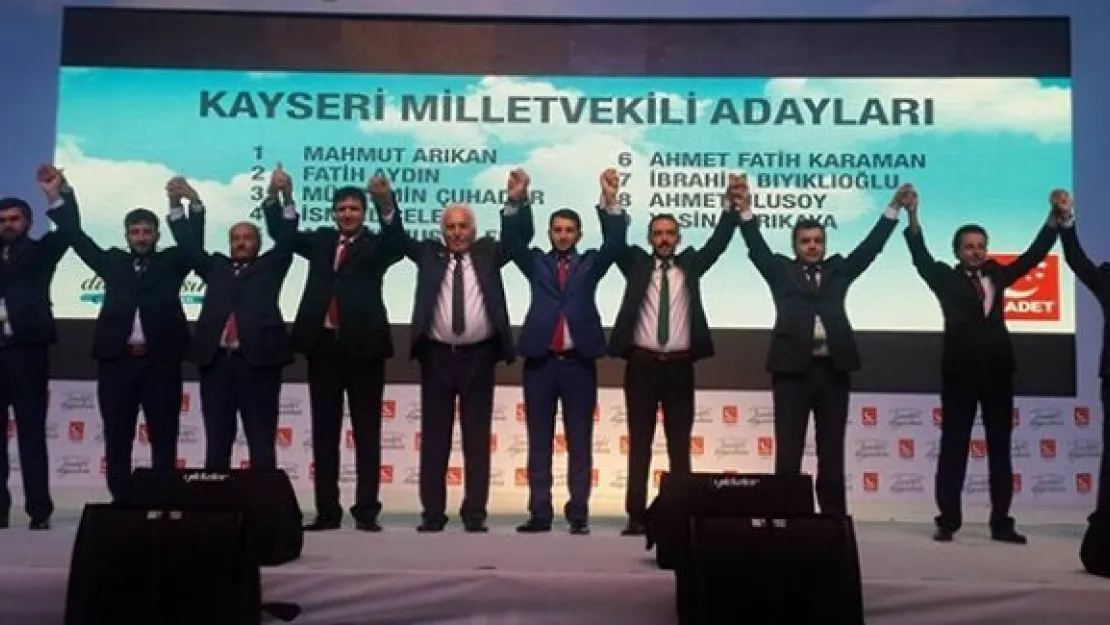 Mustafa Kamalak 7 Ekim'de Kayseri'de