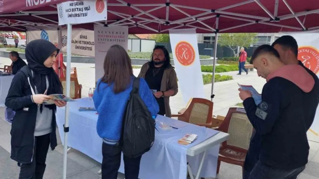 NEVÜ Niğde Üniversite Tanıtım ve Tercih Fuarı'nda