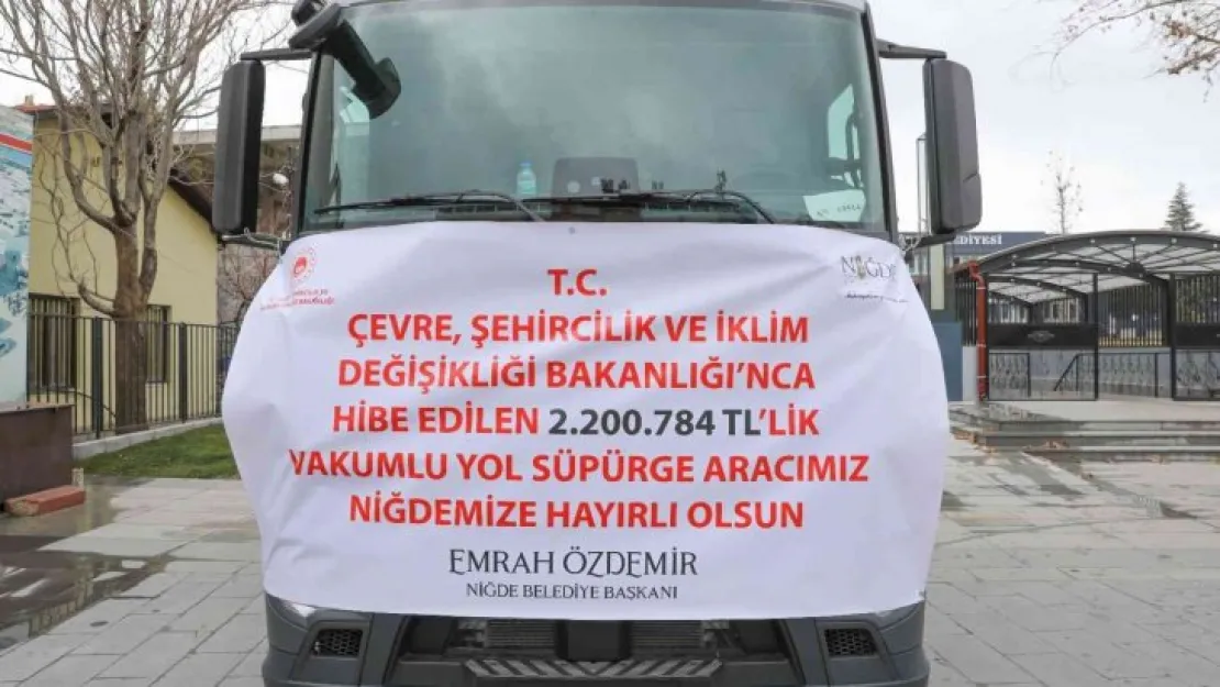 Niğde Belediyesine 5 Milyon Liralık Hibe