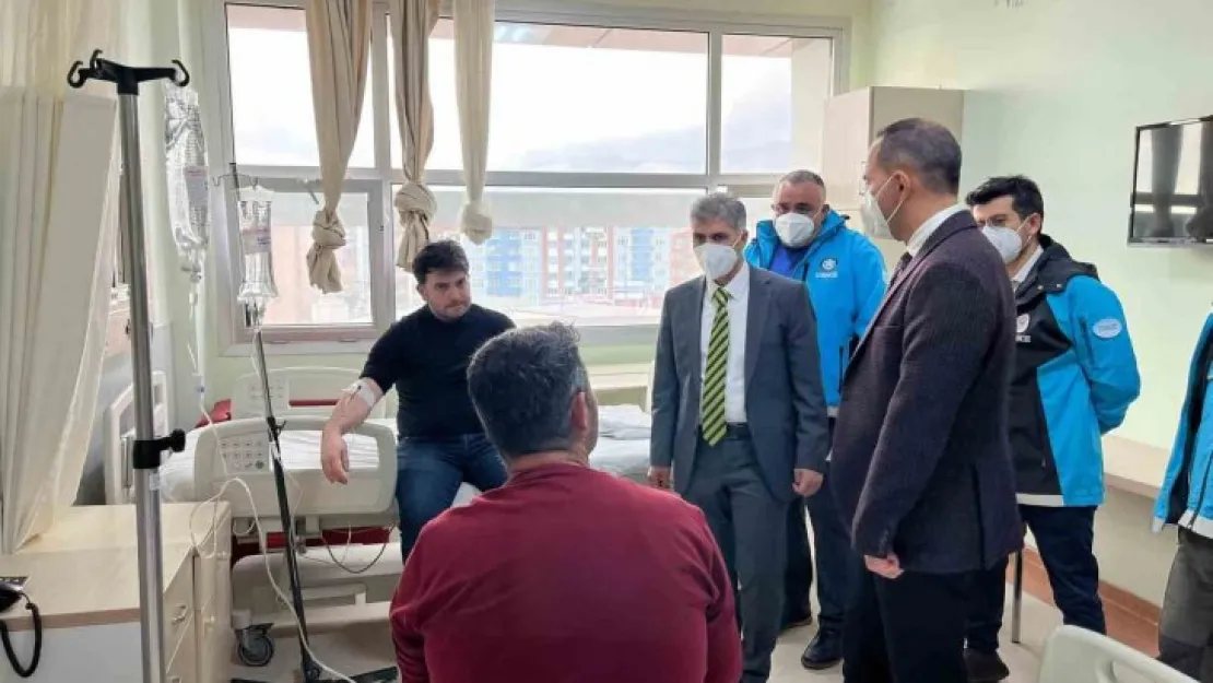 Niğde'de kimyasal zehirlenmenin yaşandığı fabrikaya ilk giden itfaiyeciler tedavi altında