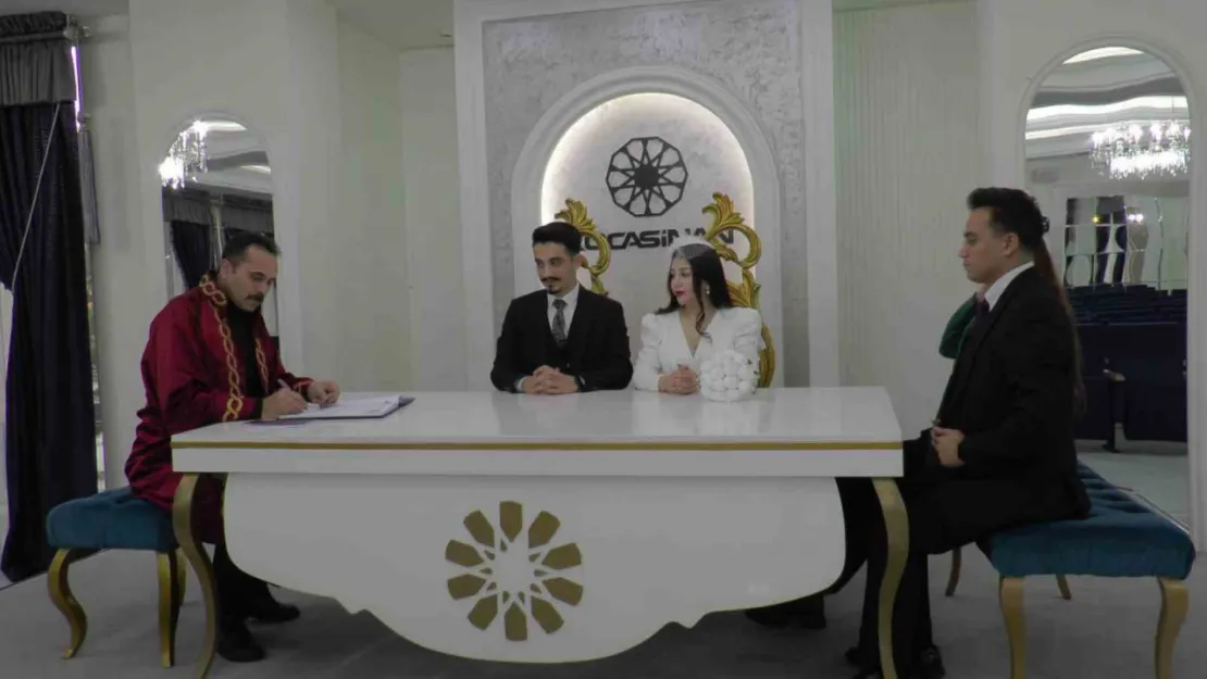 Nikah salonlarında '12.12.2024' yoğunluğu