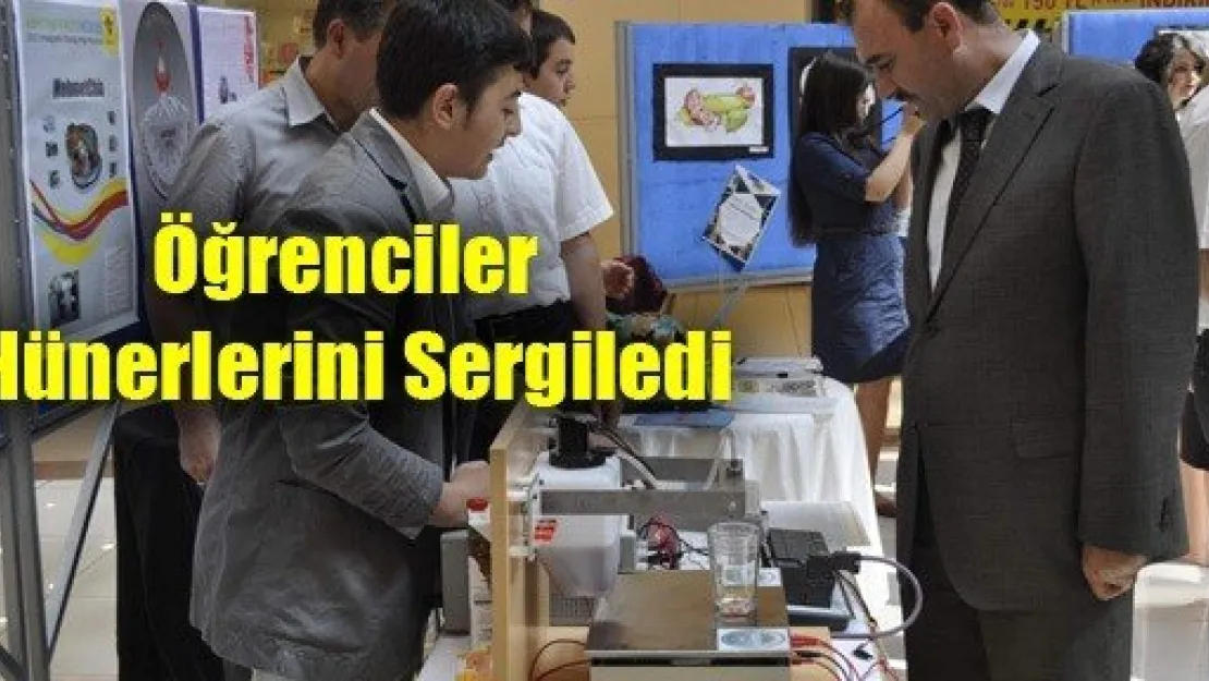 Öğrenciler Hünerlerini Sergiledi