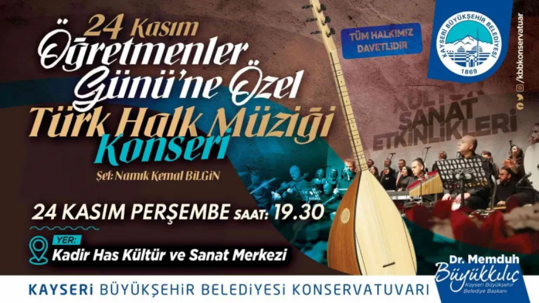 Öğretmenler günü'ne Özel Konser