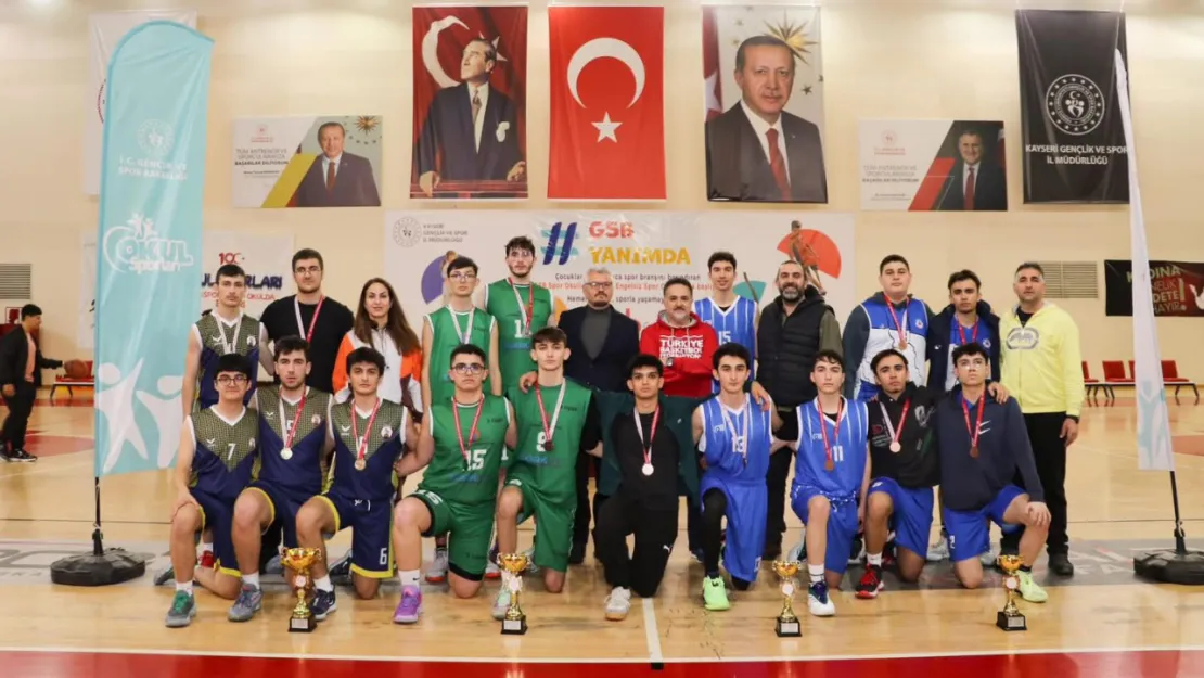 Okul Sporları 3x3 Basketbol Genç Erkekler A İl Birinciliği yapıldı