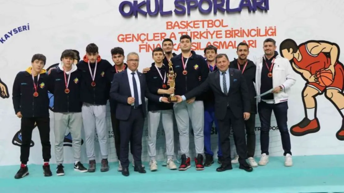 Okullar Sporları Gençler Türkiye Şampiyonası sona erdi