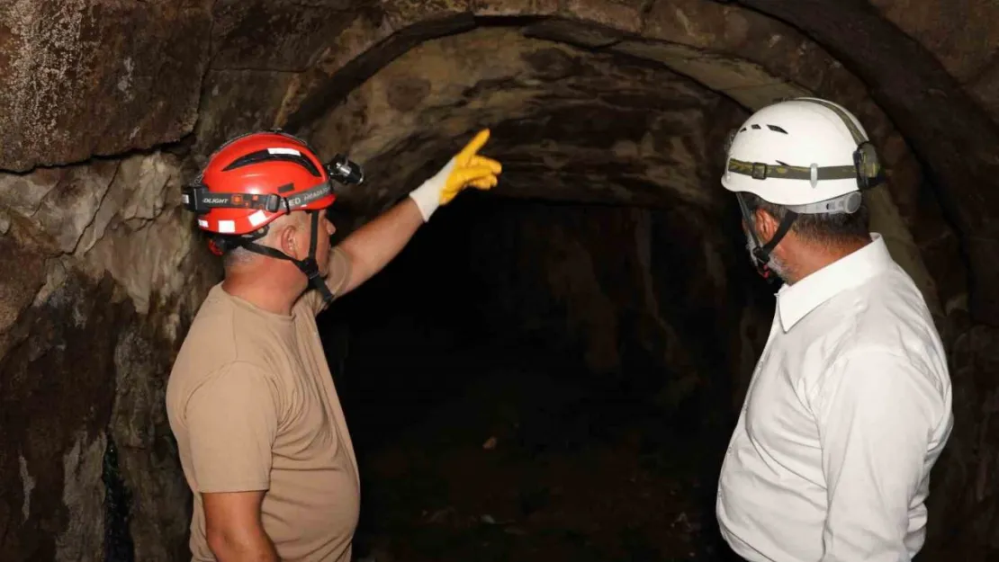 Osmanlı döneminde yapılan su tünelleri gün yüzüne çıkacak