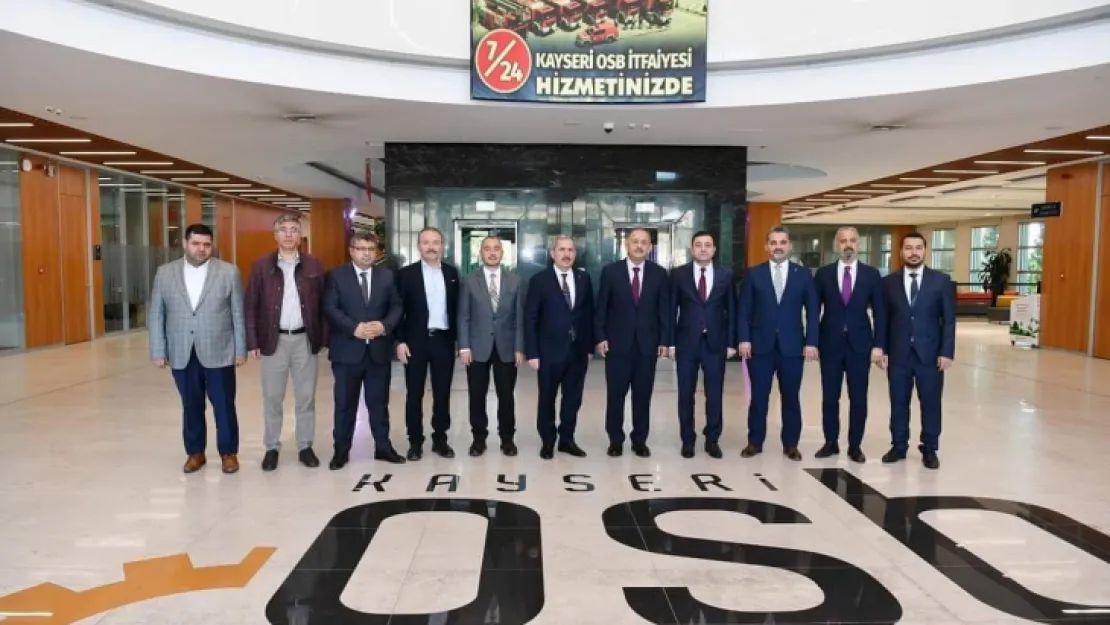 Özhaseki ve Gürcan'dan Kayseri OSB'ye ziyaret