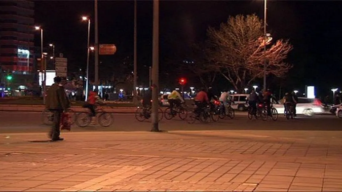 Pedallar polis haftası için çevrildi