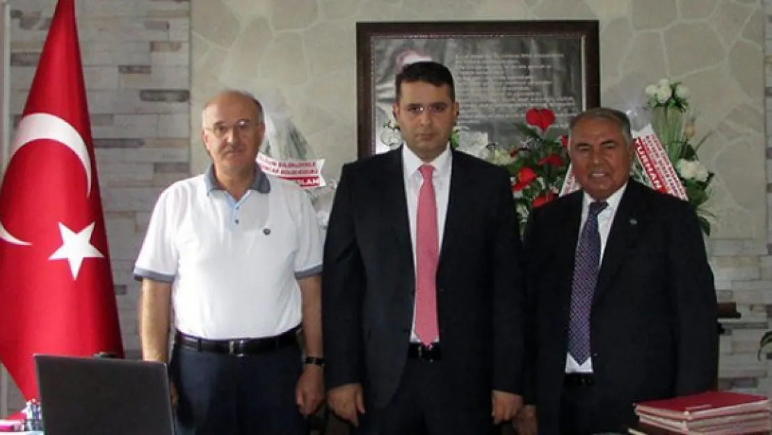 Pınarbaşı Kızılay Şubesi'nden Kaymakam Çelik'e Ziyaret
