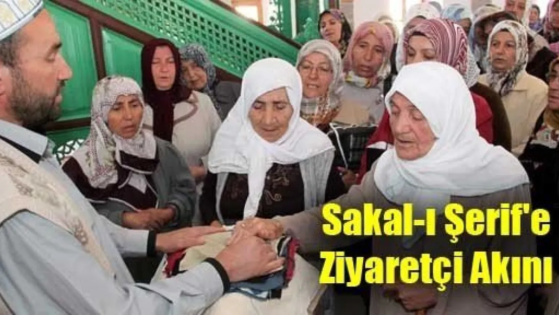 Pınarbaşı'nda Sakal-ı Şerif'e Ziyaretçi Akını