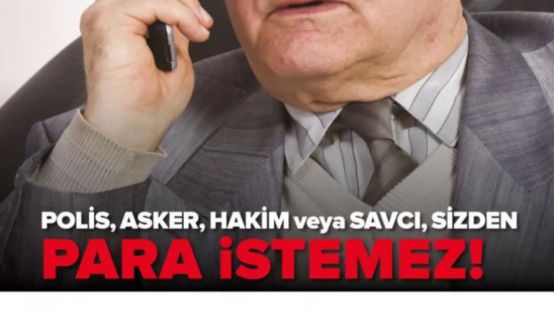 Polisten vatandaşlara 'dolandırıcılık' uyarısı