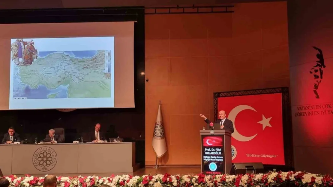 Prof. Dr. Fikri Kulakoğlu: 'Anadolu ile ilgili en eski bilgiler Kültepe'den geliyor'