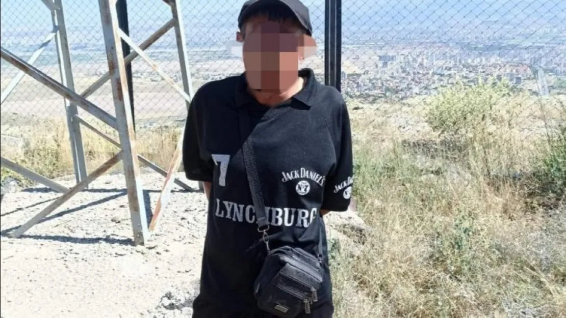 Radyo vericisinin kablolarını çalan şahsa suçüstü