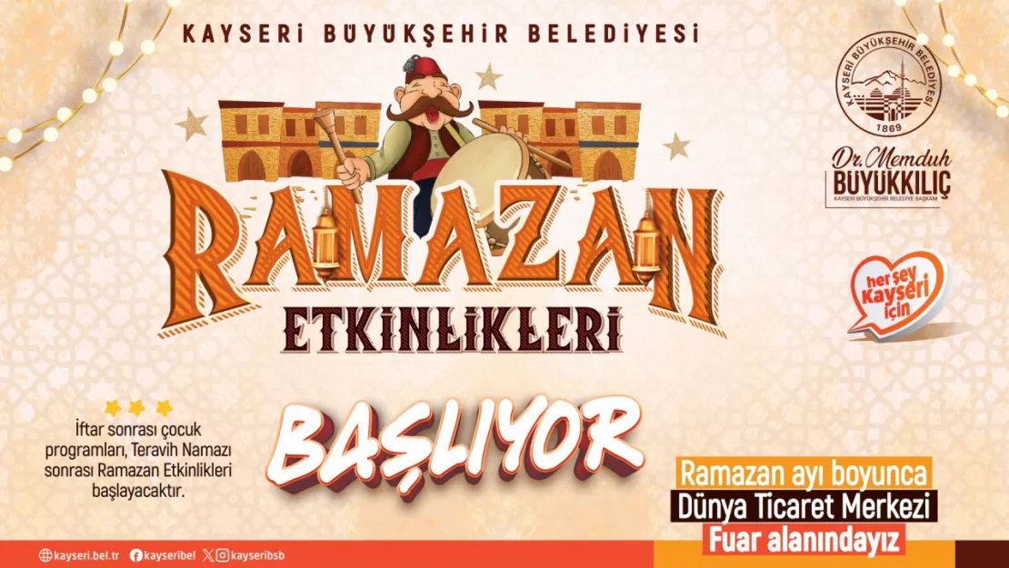 'Ramazan Ay'ı eğlence, etkinlik ve konser ayı değildir'