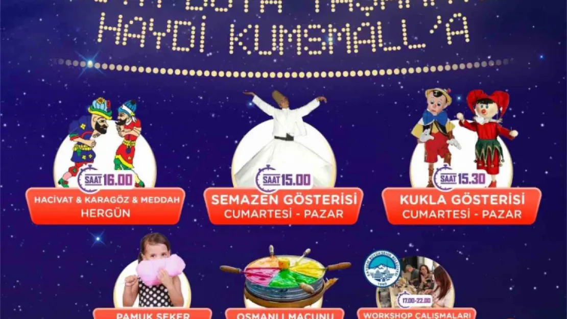 Ramazan ayı KUMSMALL'da bir başka