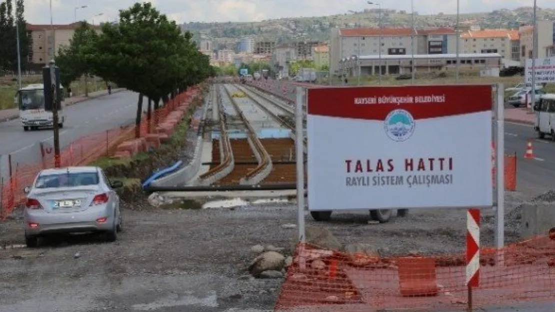 Raylı Sistem 15 Eylül'de Talas'ta 