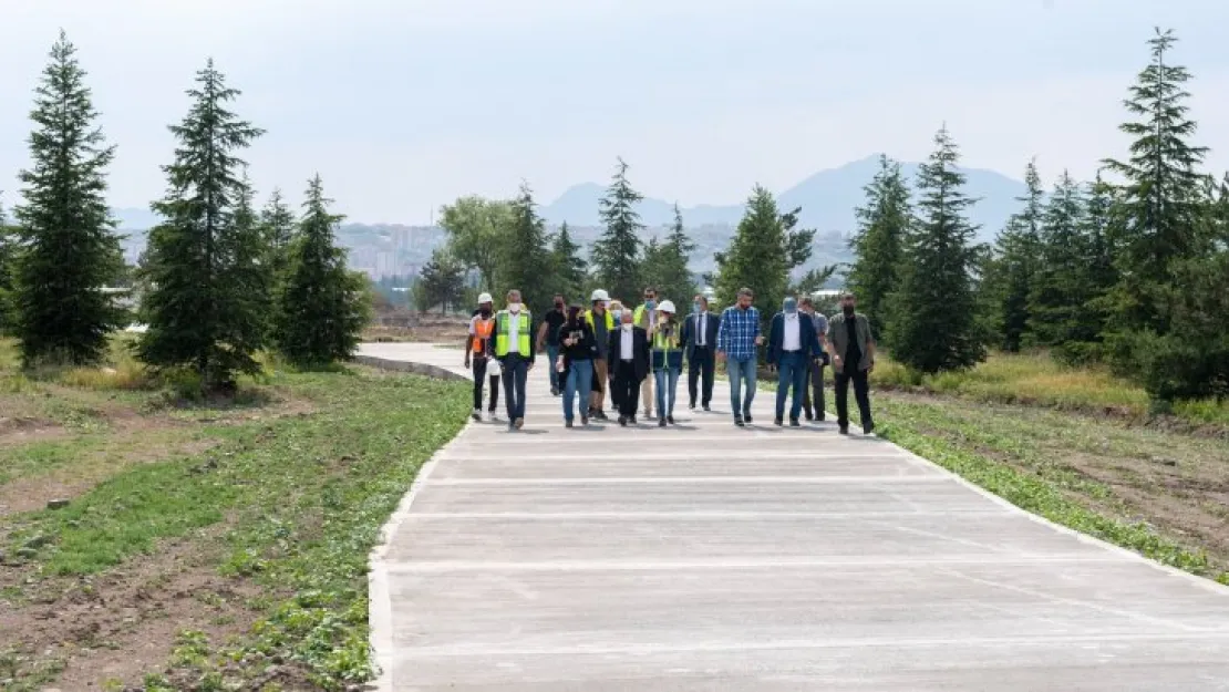 RTE Millet Bahçesi'ndeki ağaç sayısı artırılacak