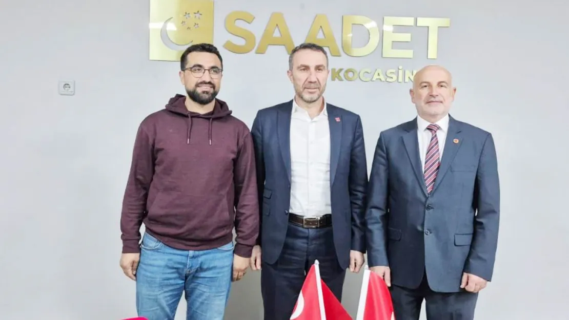 Saadet Partisi Kocasinan İlçe Başkanlığı'na Kemal Yılmaz getirildi