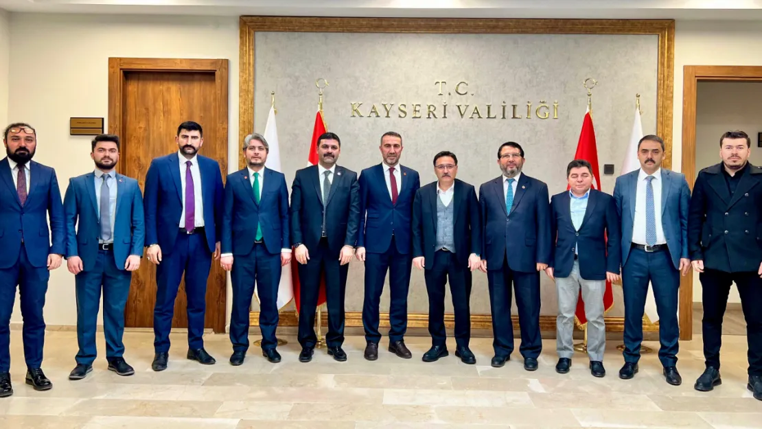 Saadet Partisi'nden Kayseri Valisi'ne Ziyaret