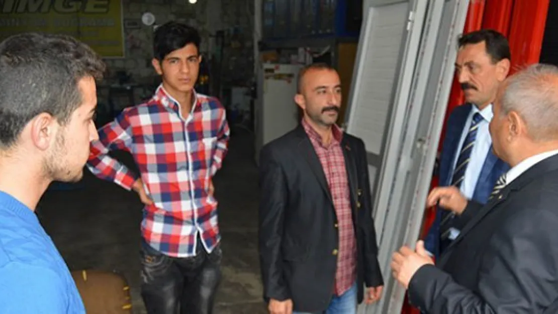 Saadet Partisi eski sanayi esnafı ile bir araya geldi