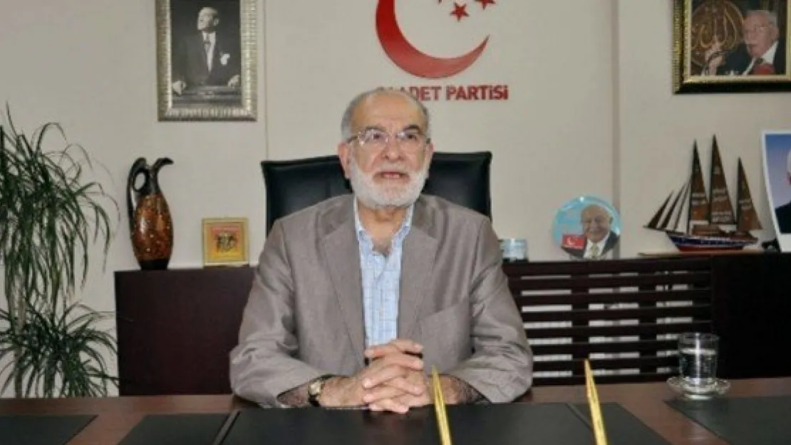 Saadet Partisi Genel Başkan Yardımcısı Temel Karamollaoğlu: