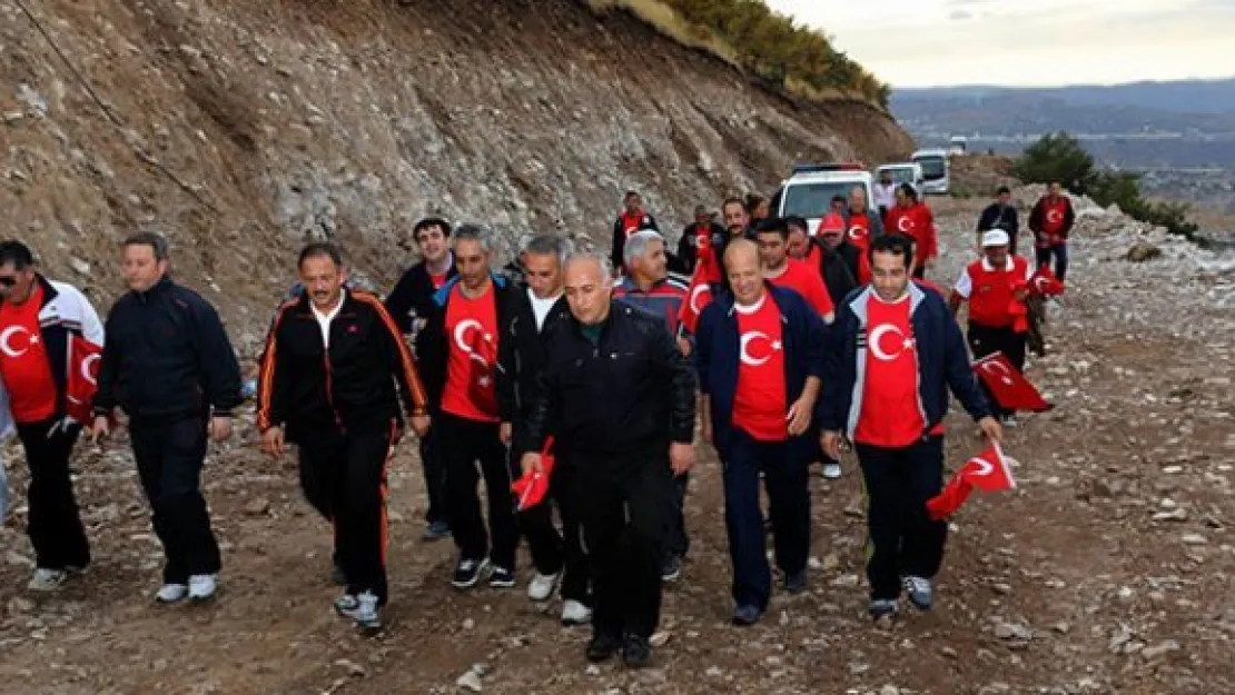 Sağlıklı yaşam yürüyüşü düzenlendi