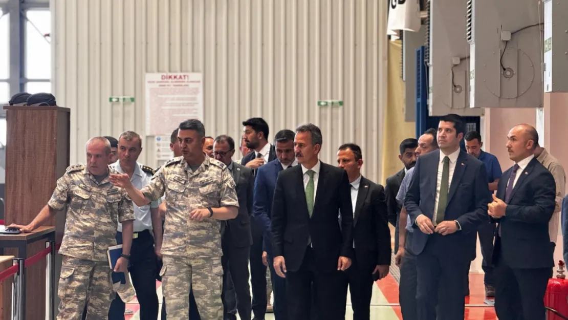 Sanayi Savunma Başkanı Görgün, Kayseri'de ziyaretlerde bulundu