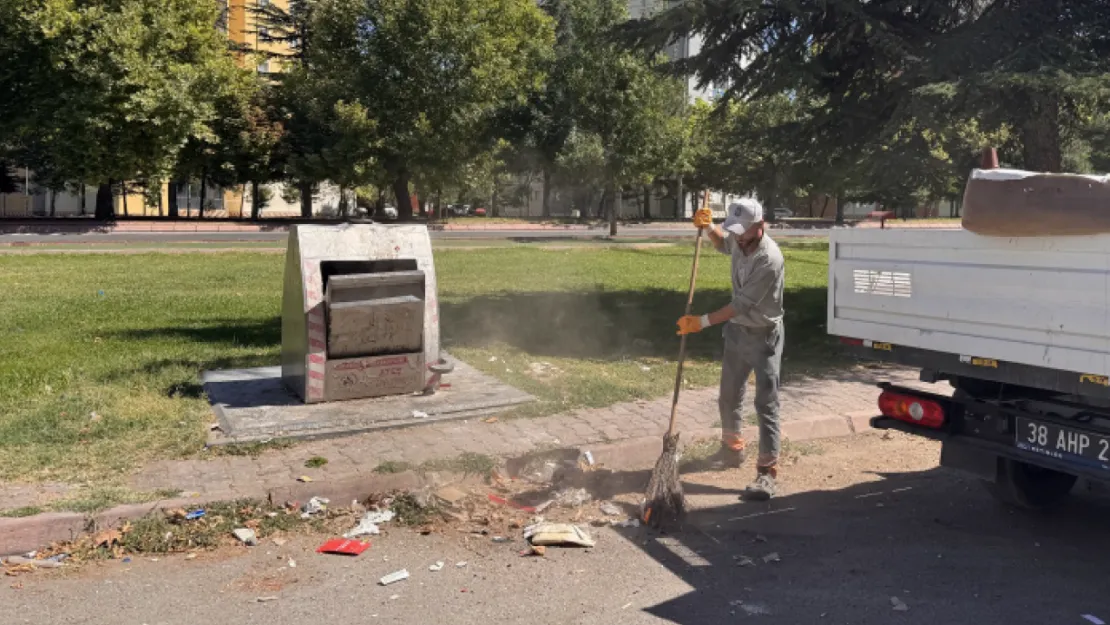 Sanayi Siteleri ve Çevresinde Temizlik Çalışması