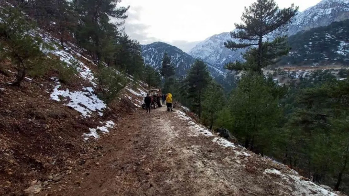 Şarampole yuvarlanan motosikletin sürücüsü hayatını kaybetti