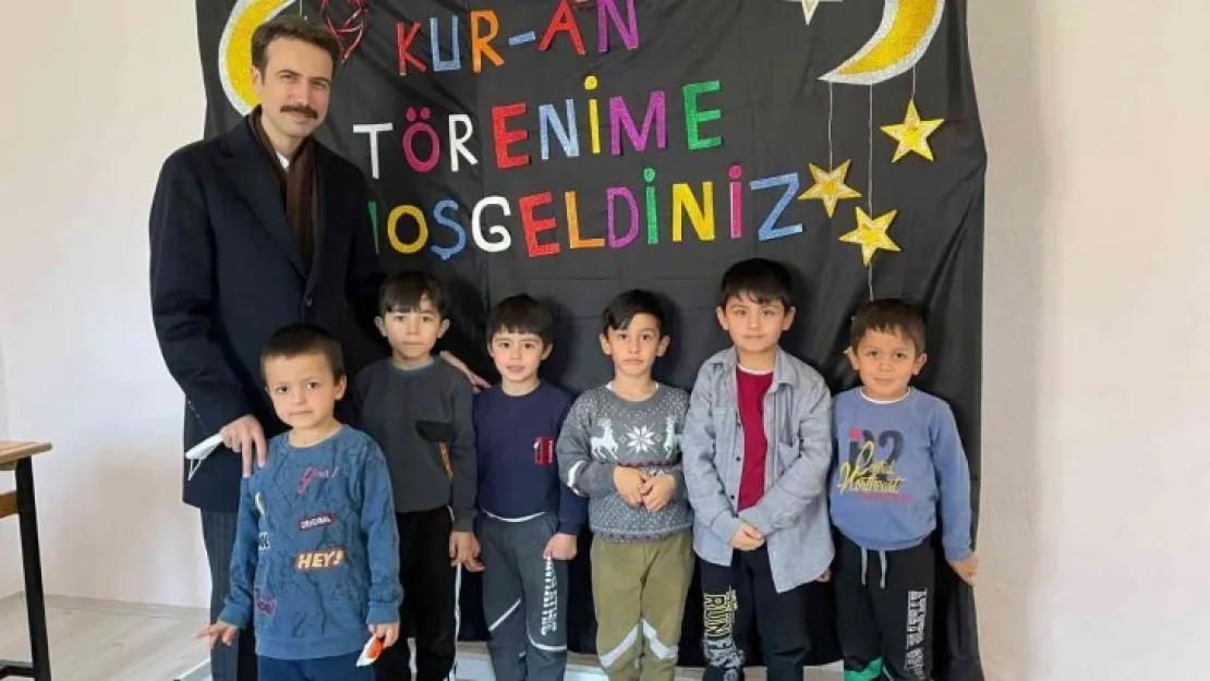 Saraykent'te 4-6 yaş Kur'an kursu sayısı 8'e çıktı