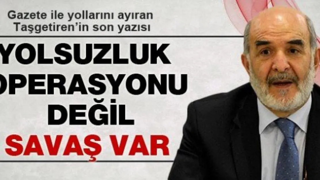 Savaş var!