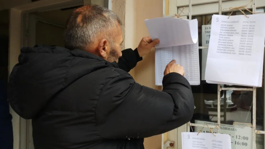 Seçmen listeleri için yarın son gün