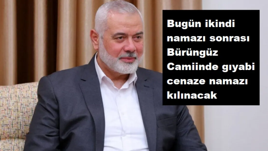 Şehit Haniyye için basın açıklamasına davet