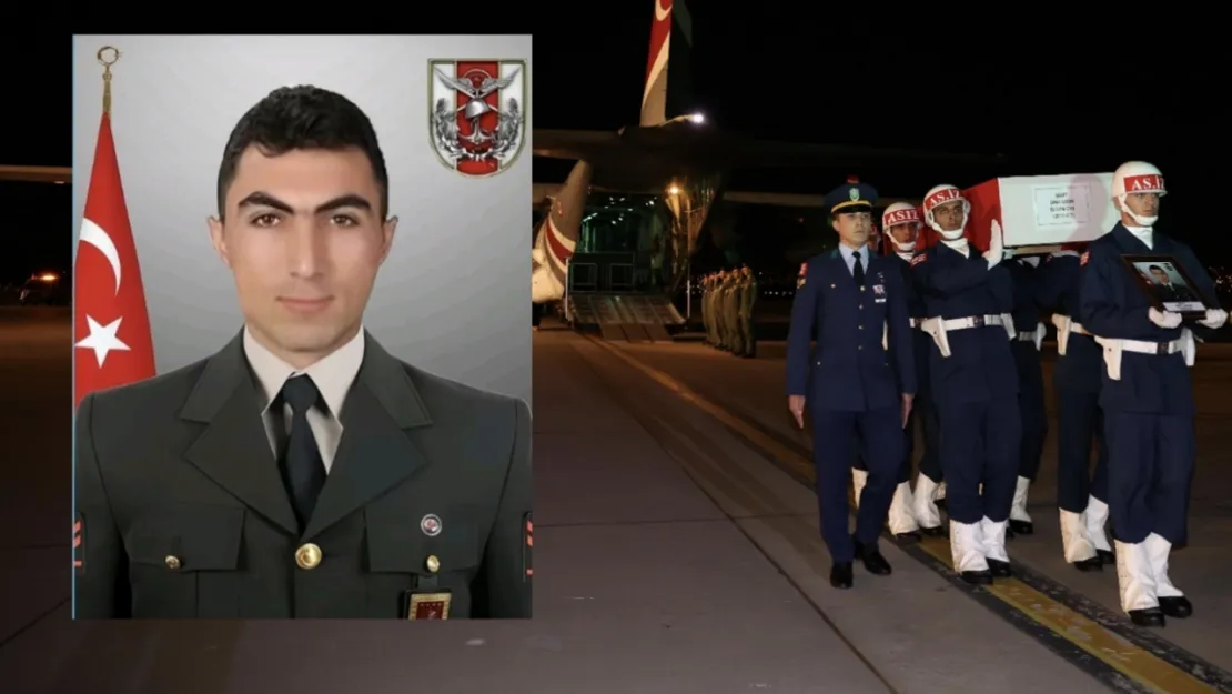 Şehit Uzman Çavuş Ümit Üzüm'ün cenazesi Kayseri'ye getirildi