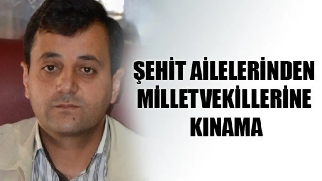 Şehit Ailelerinden Vekillere Tepki