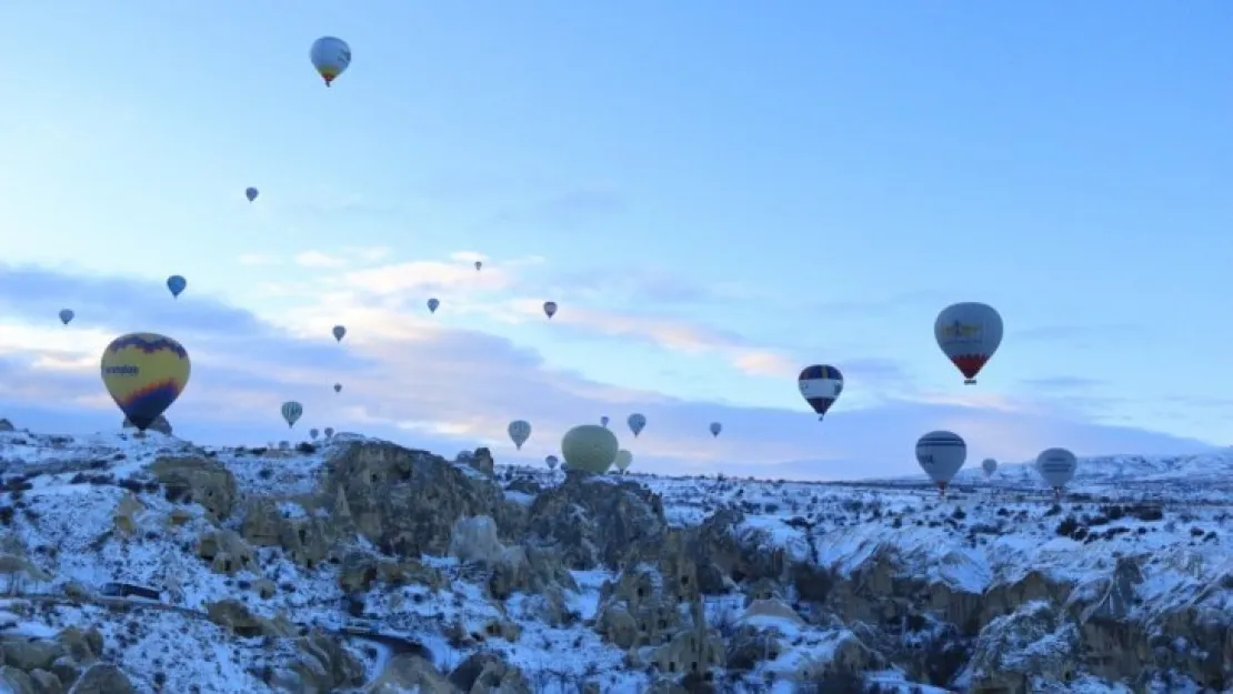 Sıcak hava balonları 8 günün ardından havalandı