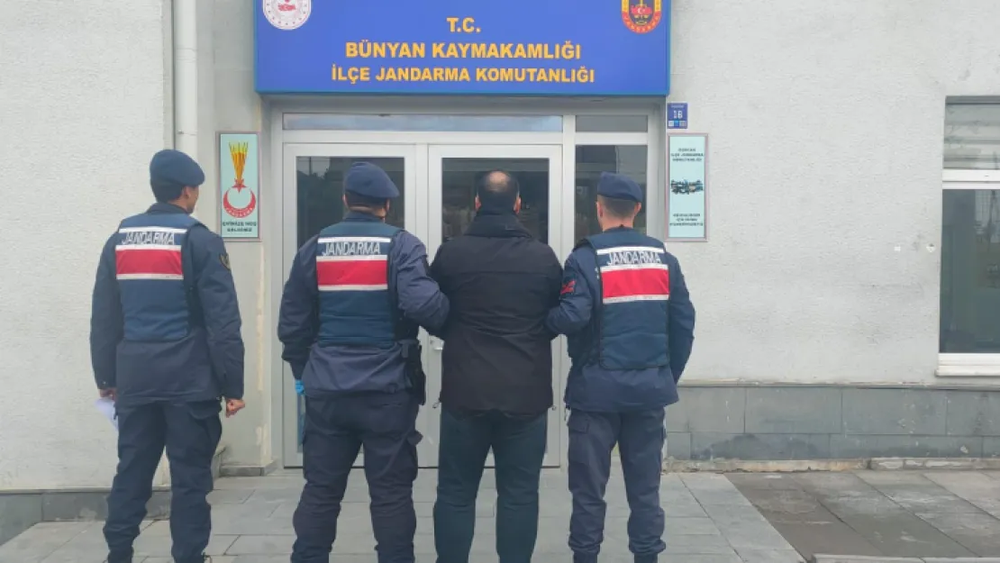 'Silahlı terör örgütüne üye olmak' suçundan  hükümlü şüpheli yakalandı