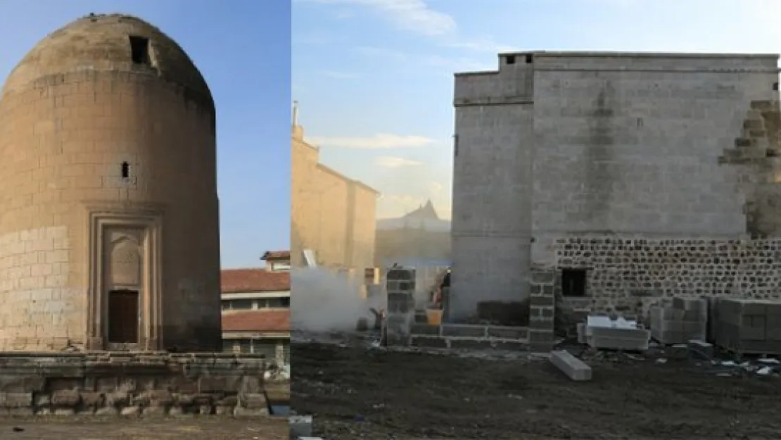 Sırçalı Kümbet ile Gavremoğlu Konağı aslına uygun olarak onarılacak