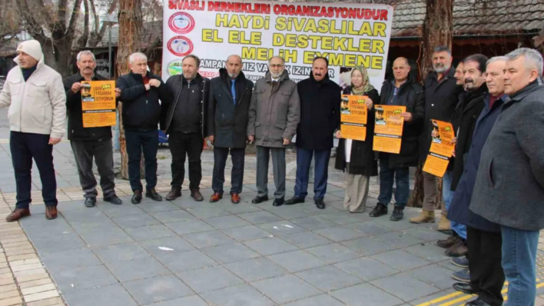 Sivaslılar Melih Eymen için gece düzenleyecek