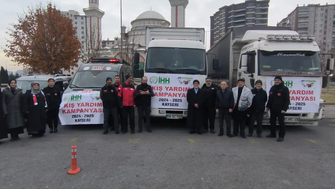 'Sizi Bekliyorlar' Projesiyle Kayseri'den Suriye'ye ve Deprem Bölgesine yardım eli