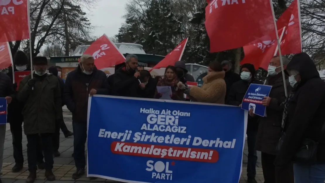 Sol Partili Mutlu: 'Enerji şirketleri kamulaştırılmalı'